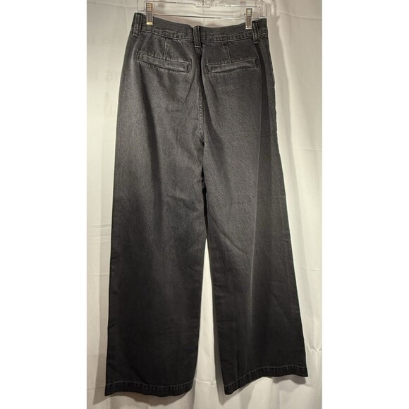 MADEWELL The Harlow Wide-Leg Black Jeans Women's Size 27 NWT - Picture 4 of 10